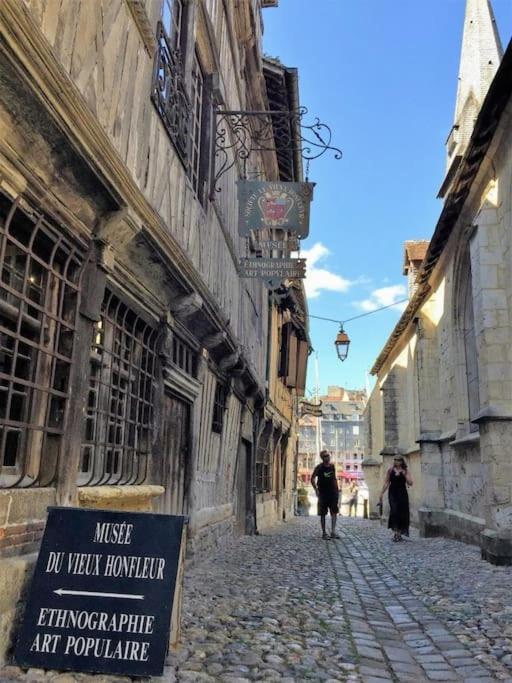 Apartamento Bienvenue Chez Vous Honfleur Exterior foto