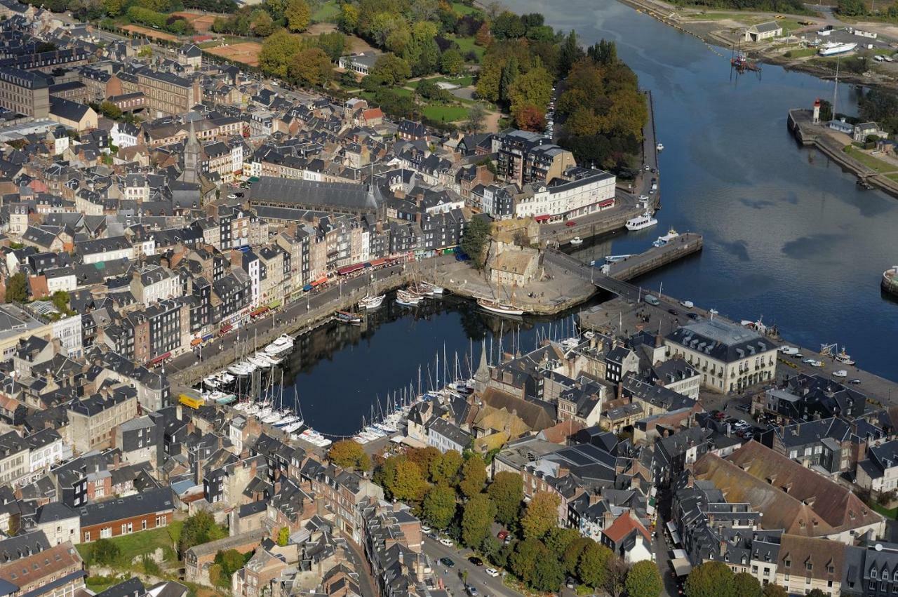 Apartamento Bienvenue Chez Vous Honfleur Exterior foto